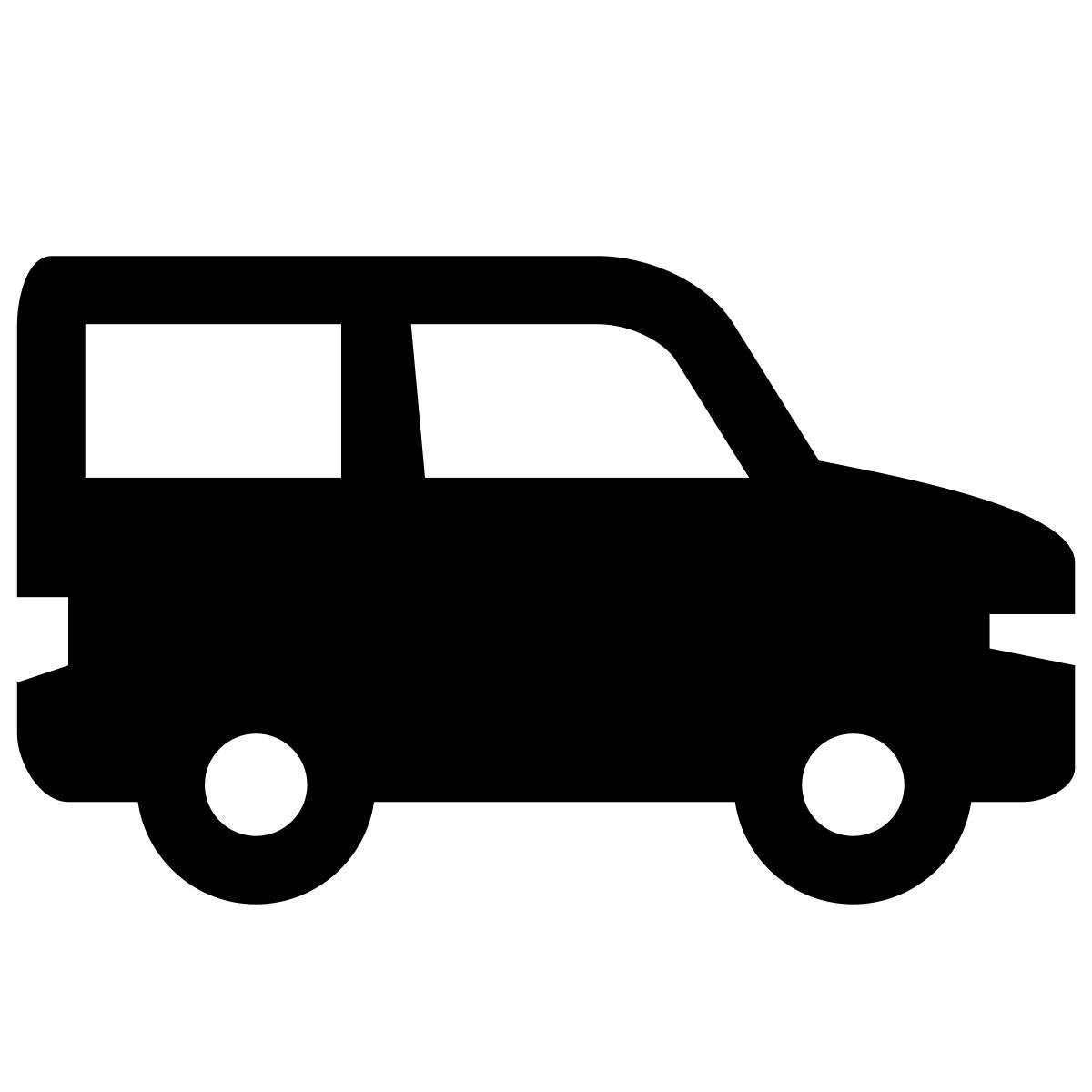 glyph neue style suv 2 icon