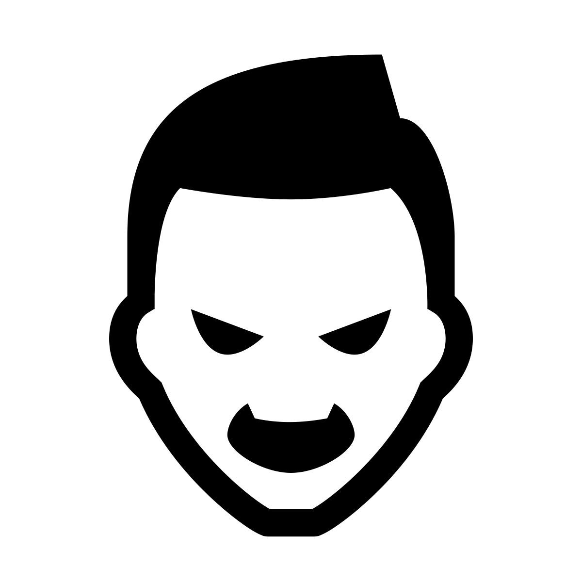 glyph neue style schreien icon