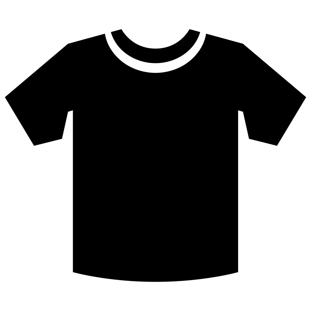 glyph neue style t shirt icon