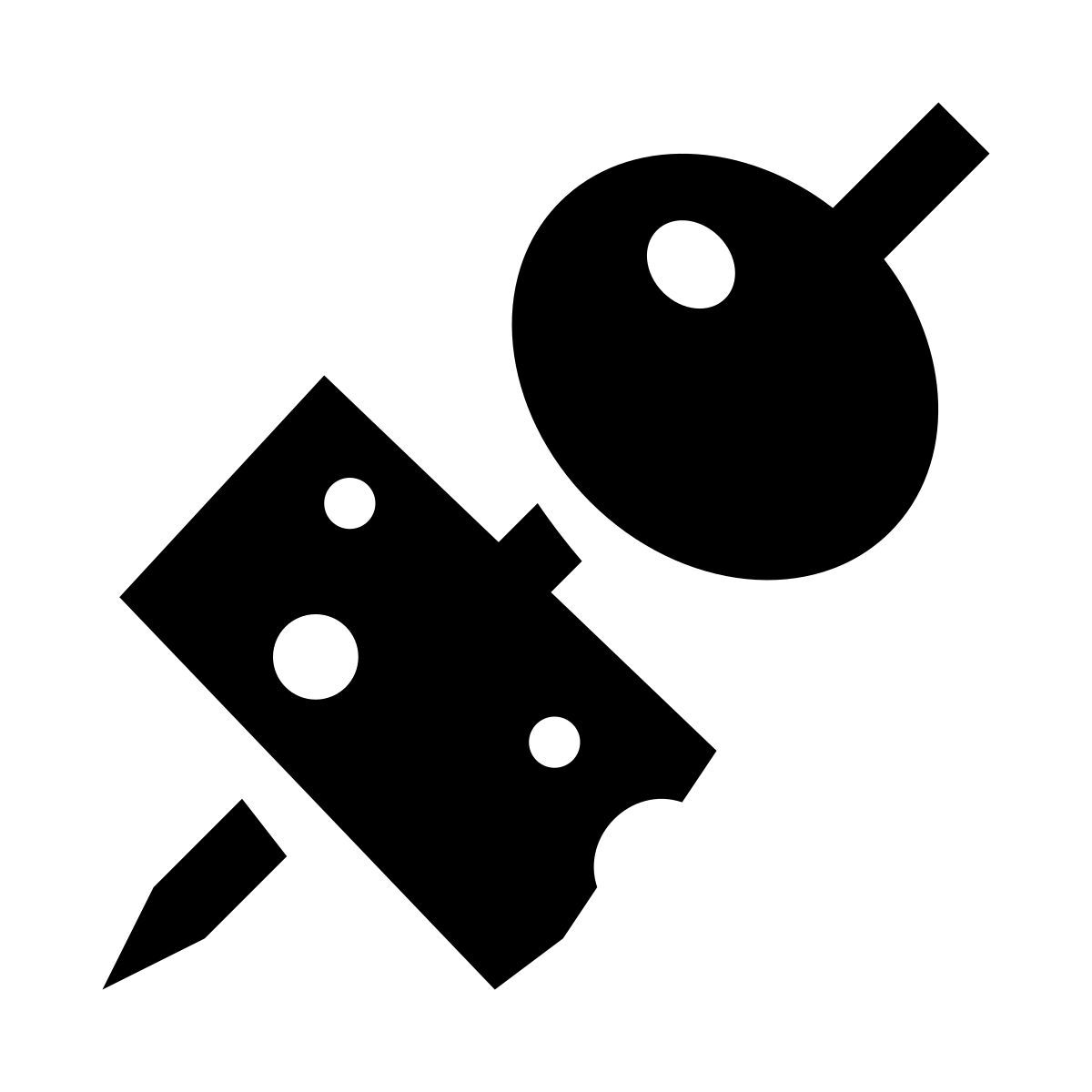 glyph neue style tapas icon