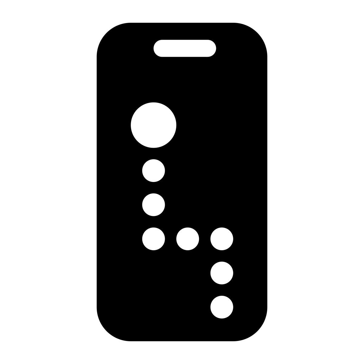glyph neue style маршрут такси icon