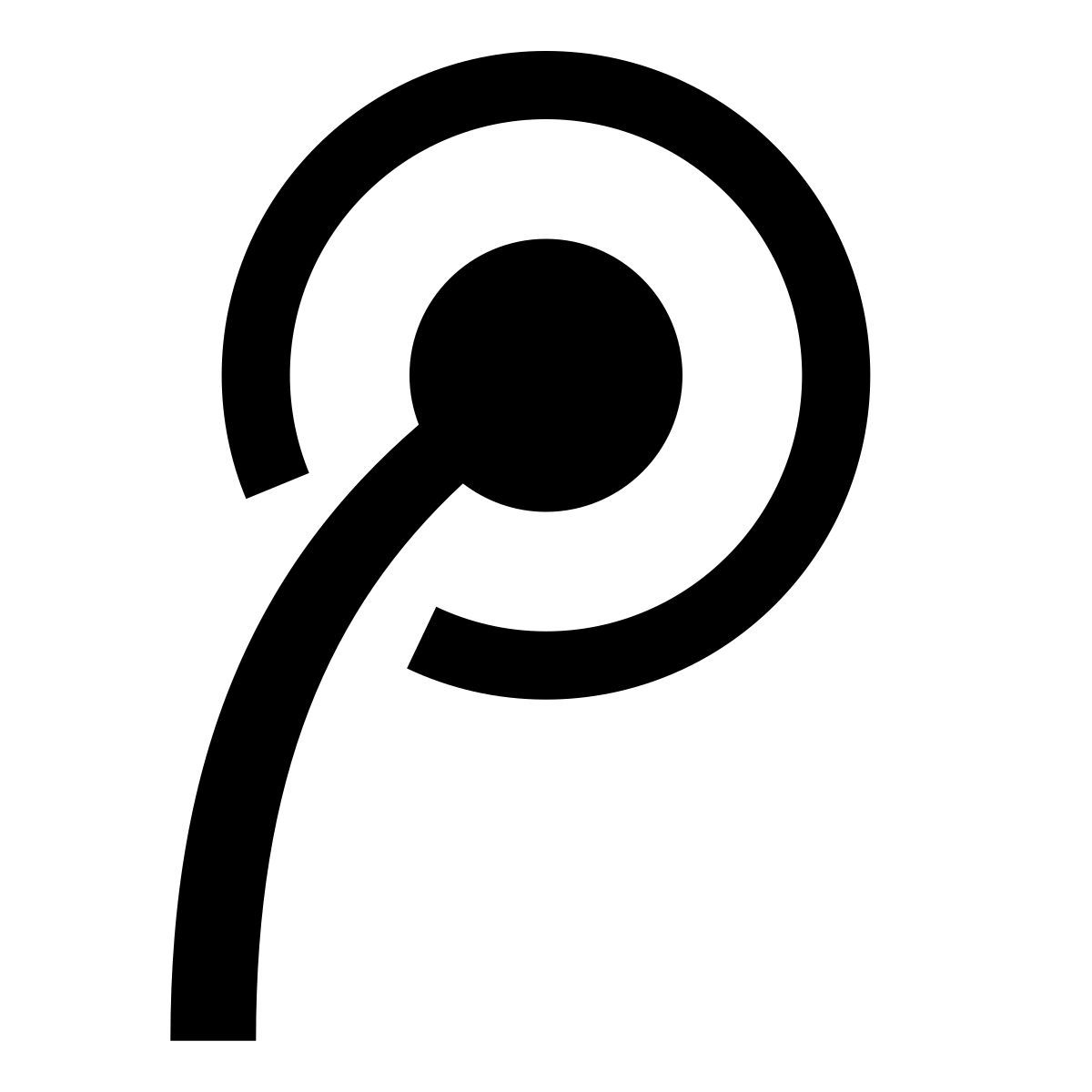 glyph neue style tencent weibo icon