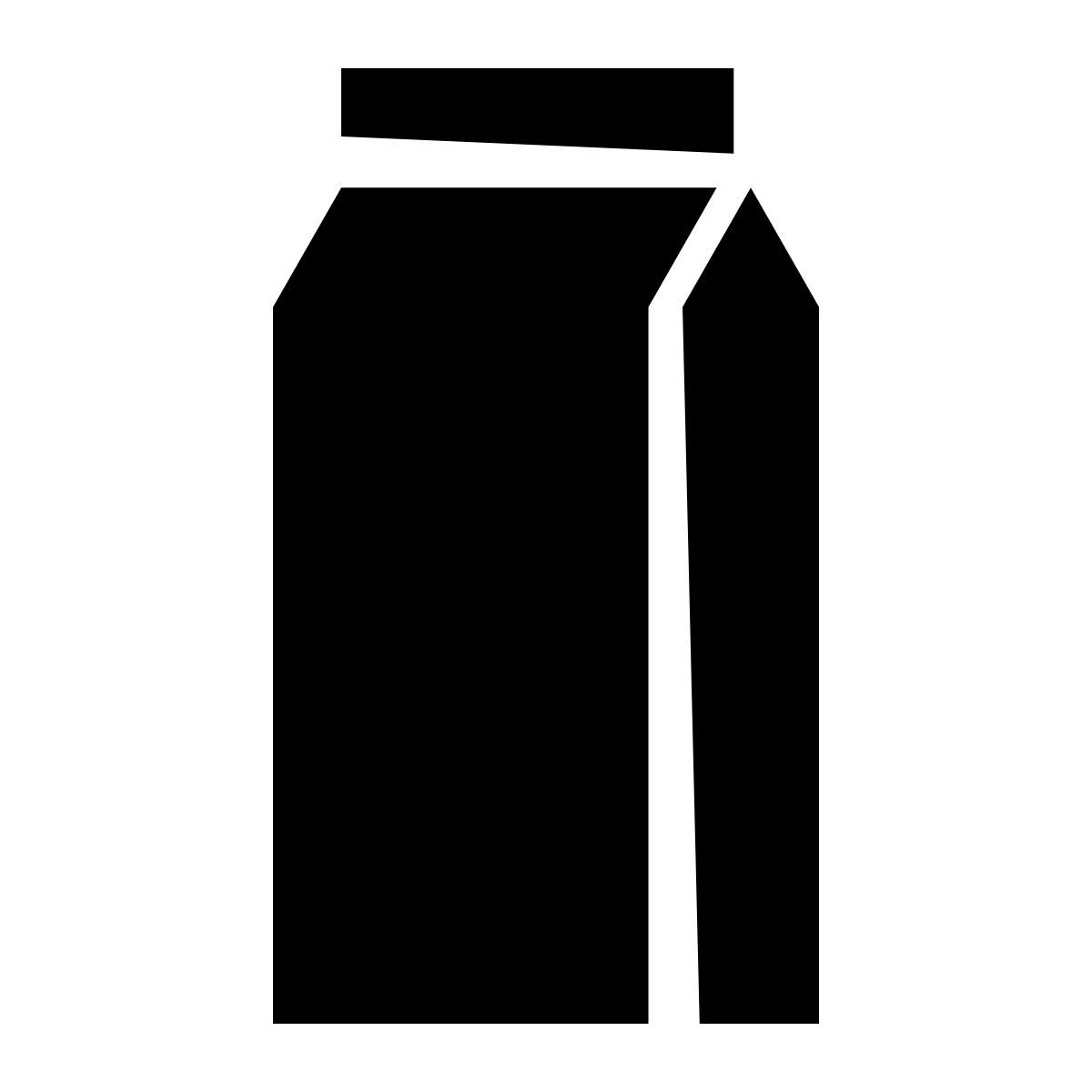 glyph neue style tetra pak icon