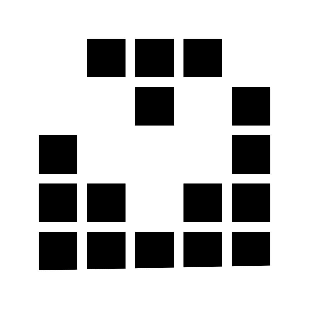 glyph neue style tetris icon