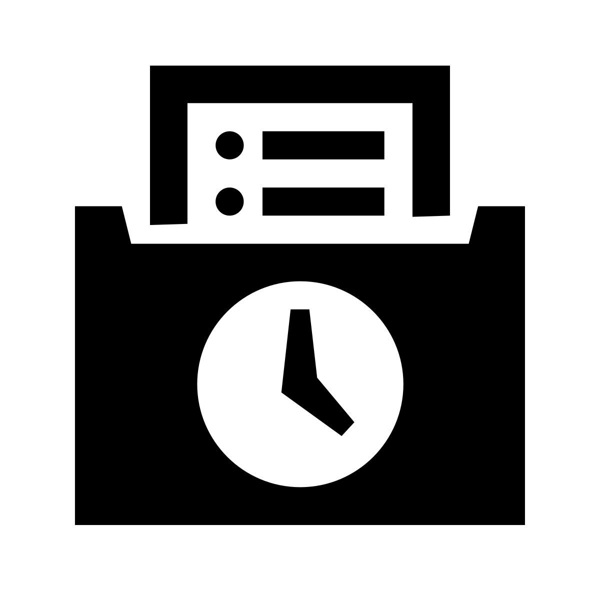glyph neue style хронометражная карта icon