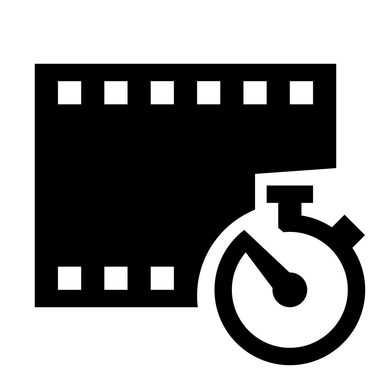 glyph neue style timecode icon