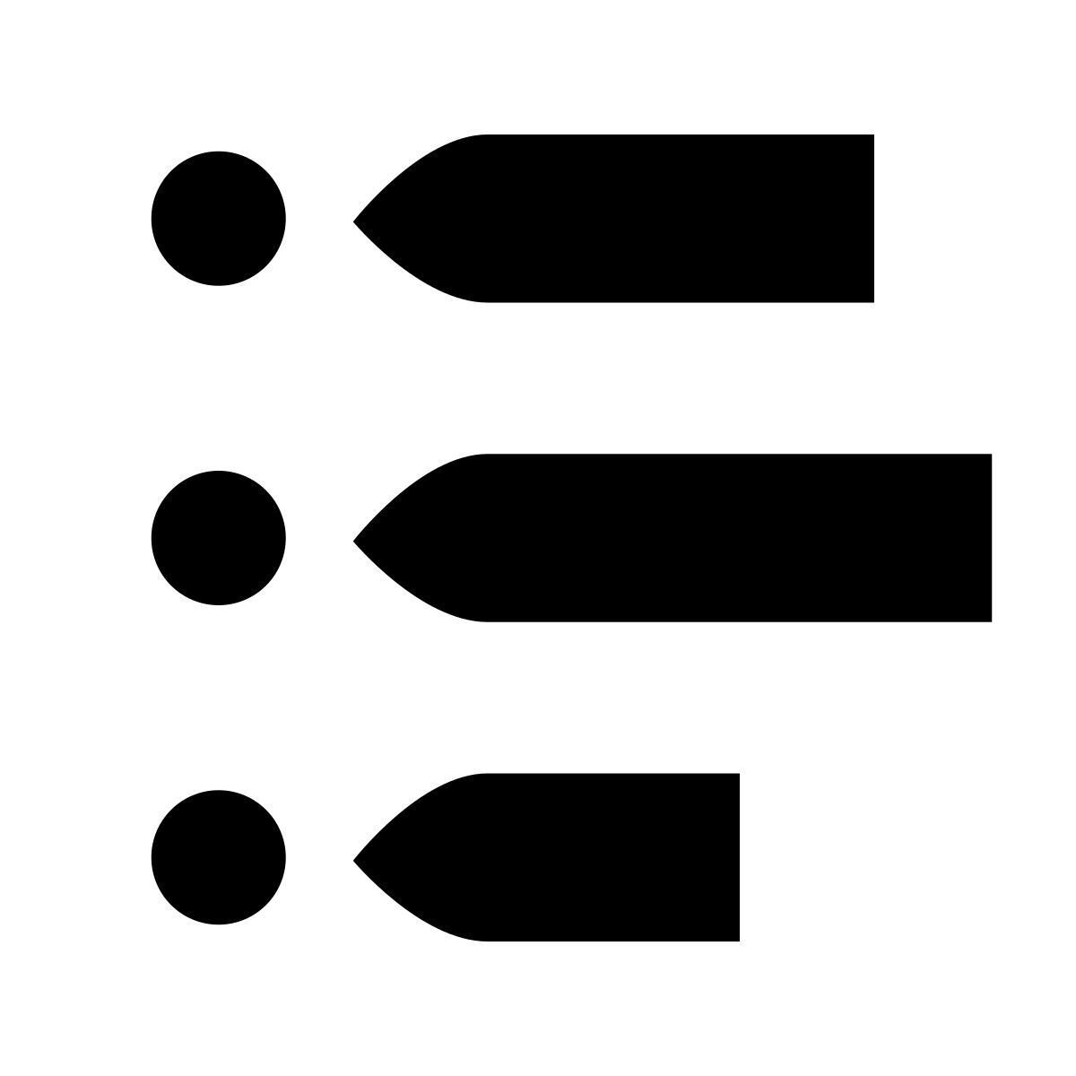 glyph neue style タイムライン icon