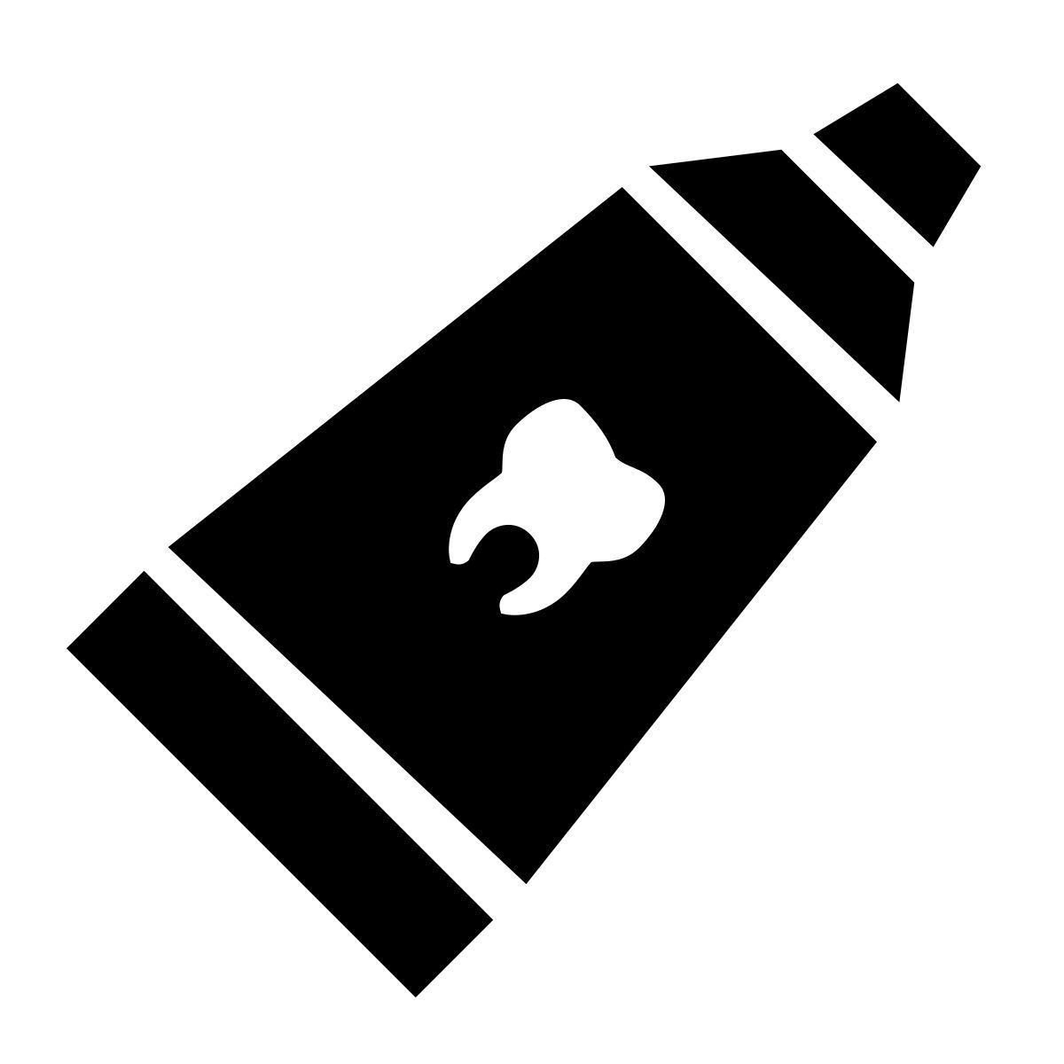 glyph neue style toothpaste icon
