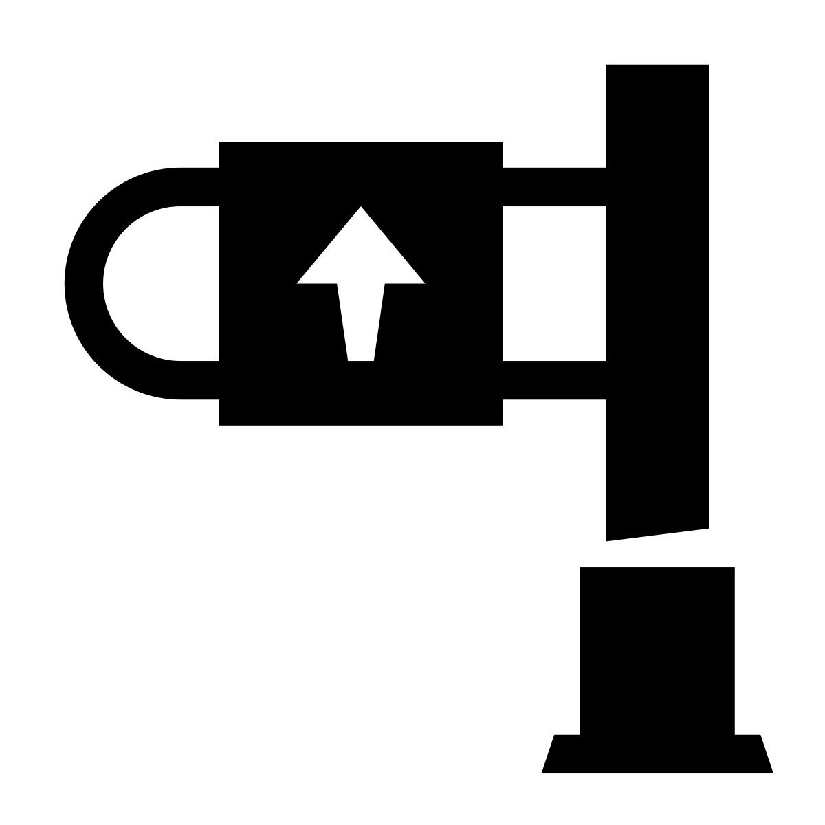 glyph neue style tourniquet icon