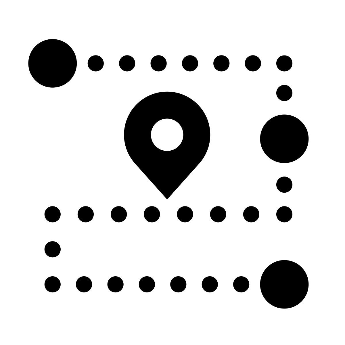 glyph neue style suivre la commande icon