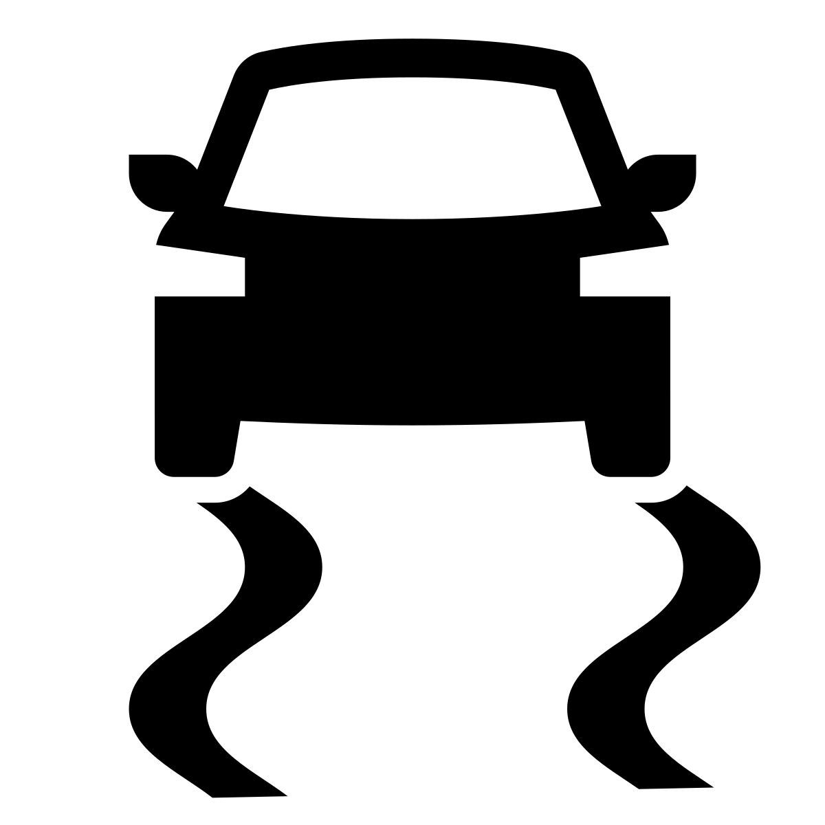 glyph neue style controllo di trazione icon