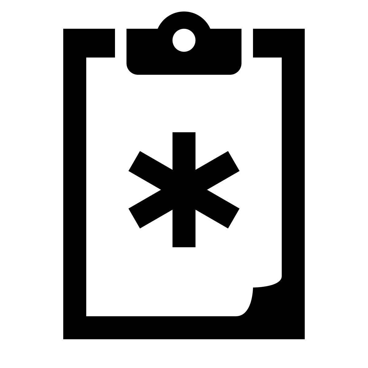 glyph neue style 치료 목록 icon