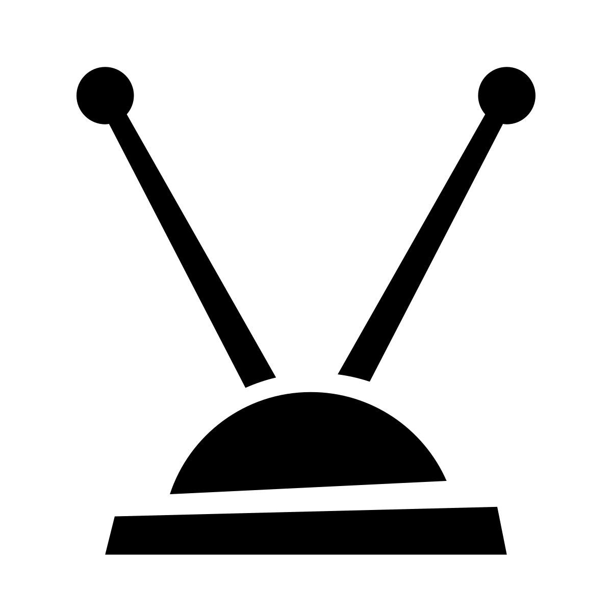 glyph neue style тв антенна icon
