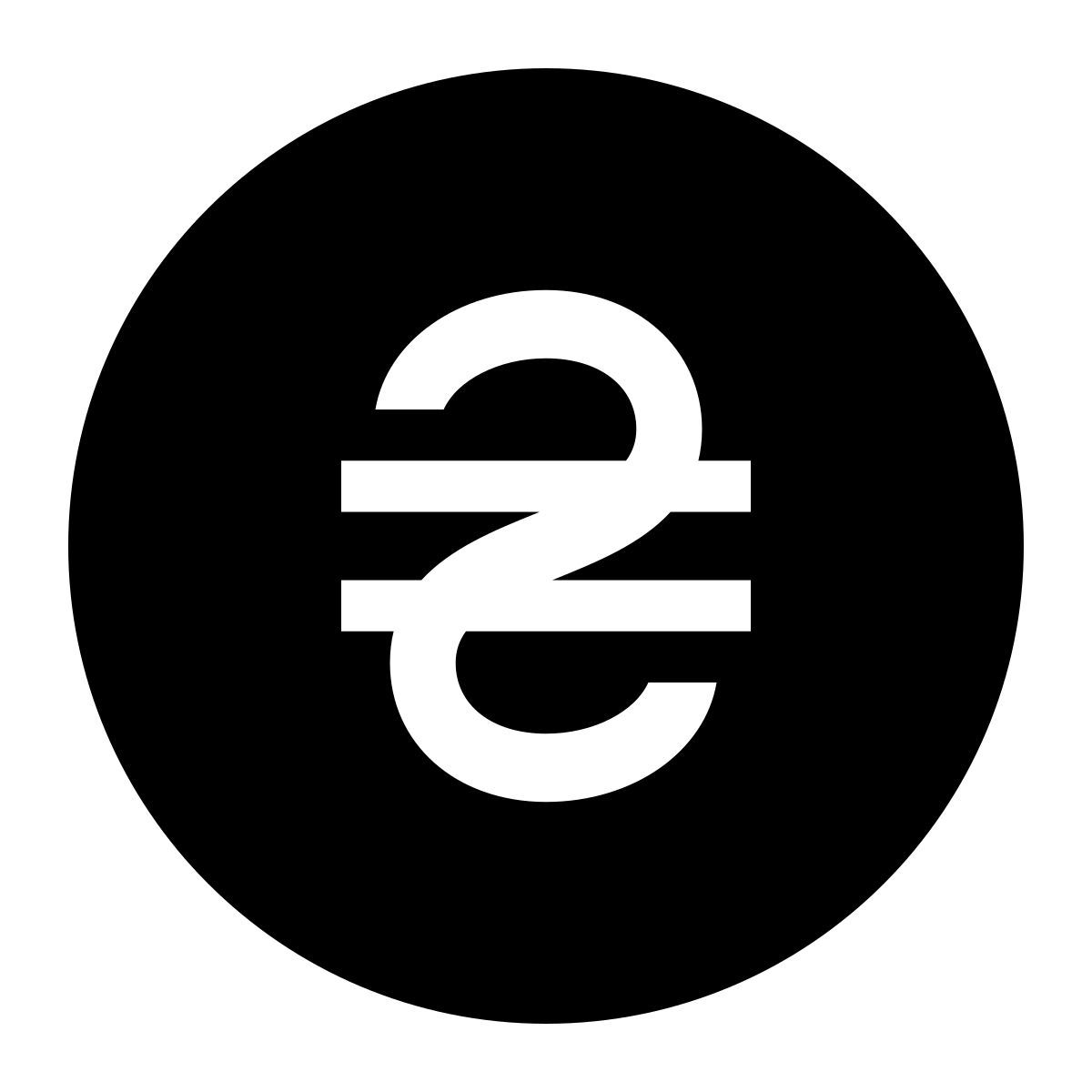 glyph neue style 乌克兰格里夫纳 icon