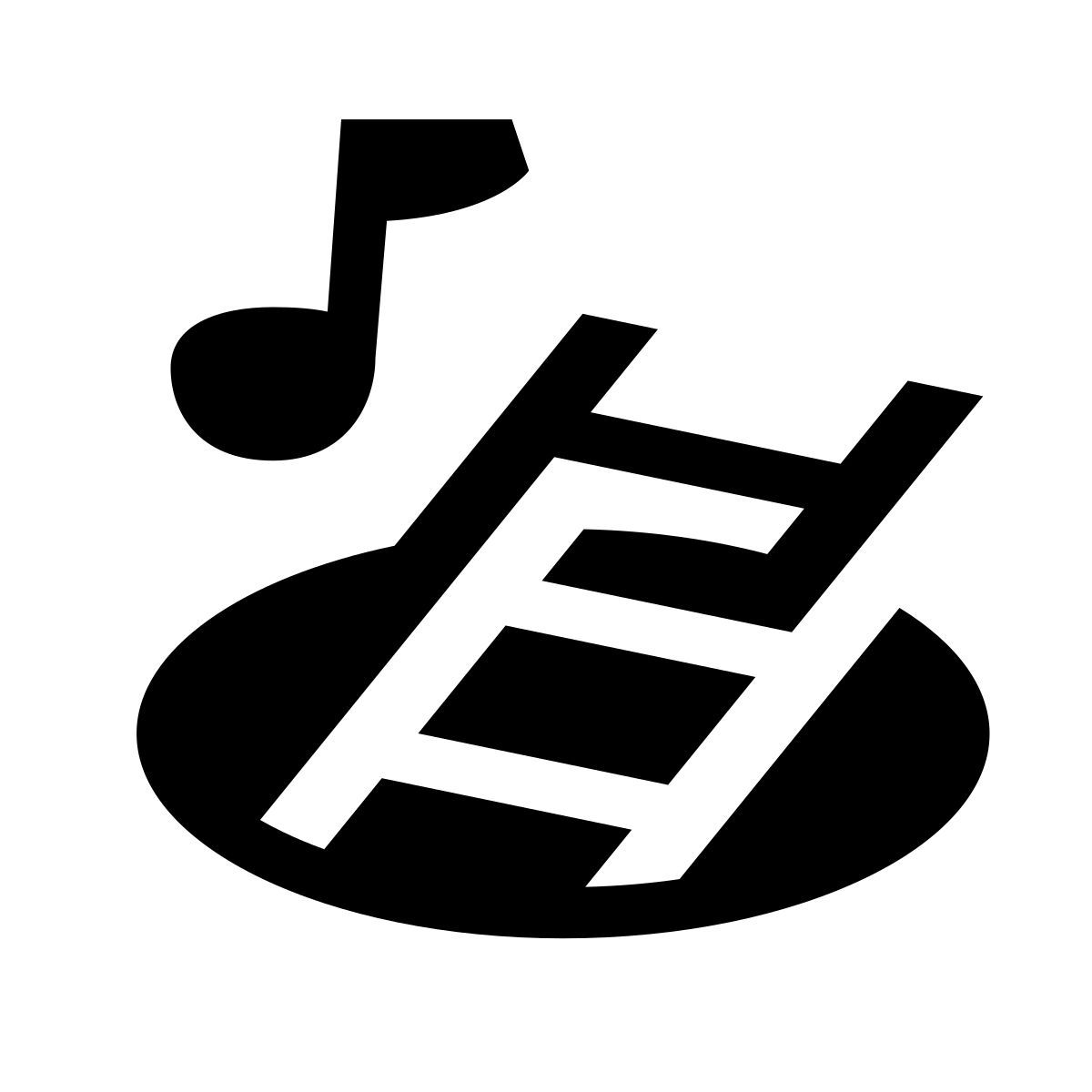 glyph neue style musica underground icon