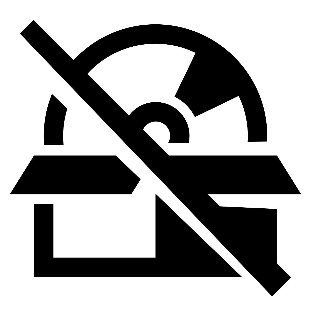 glyph neue style uninstall programs icon