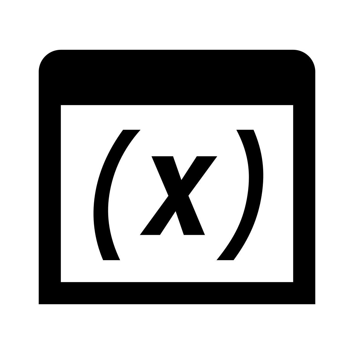 glyph neue style variabile icon