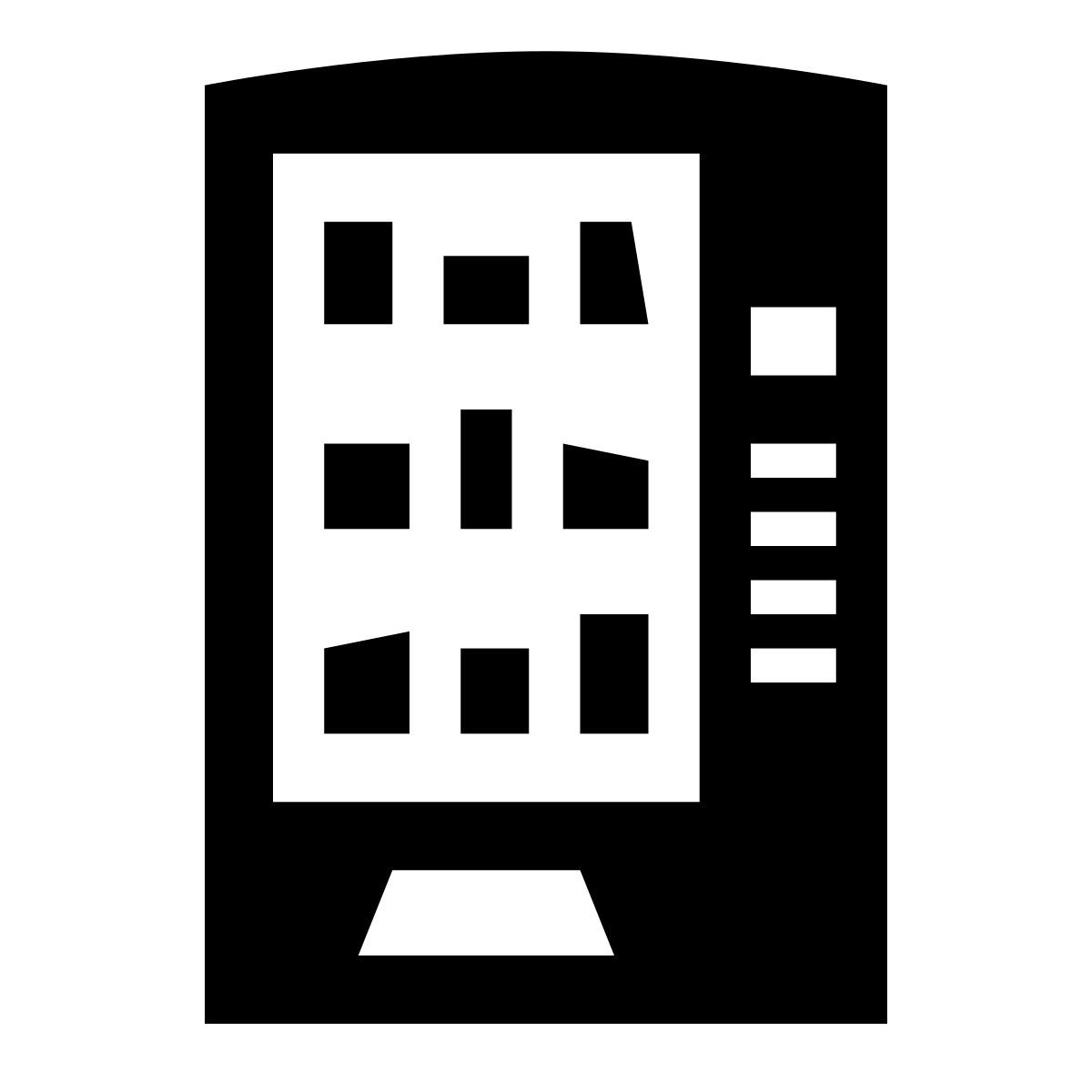 glyph neue style distributeur automatique icon