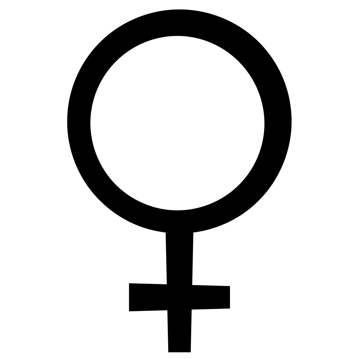 glyph neue style simbolo di venere icon