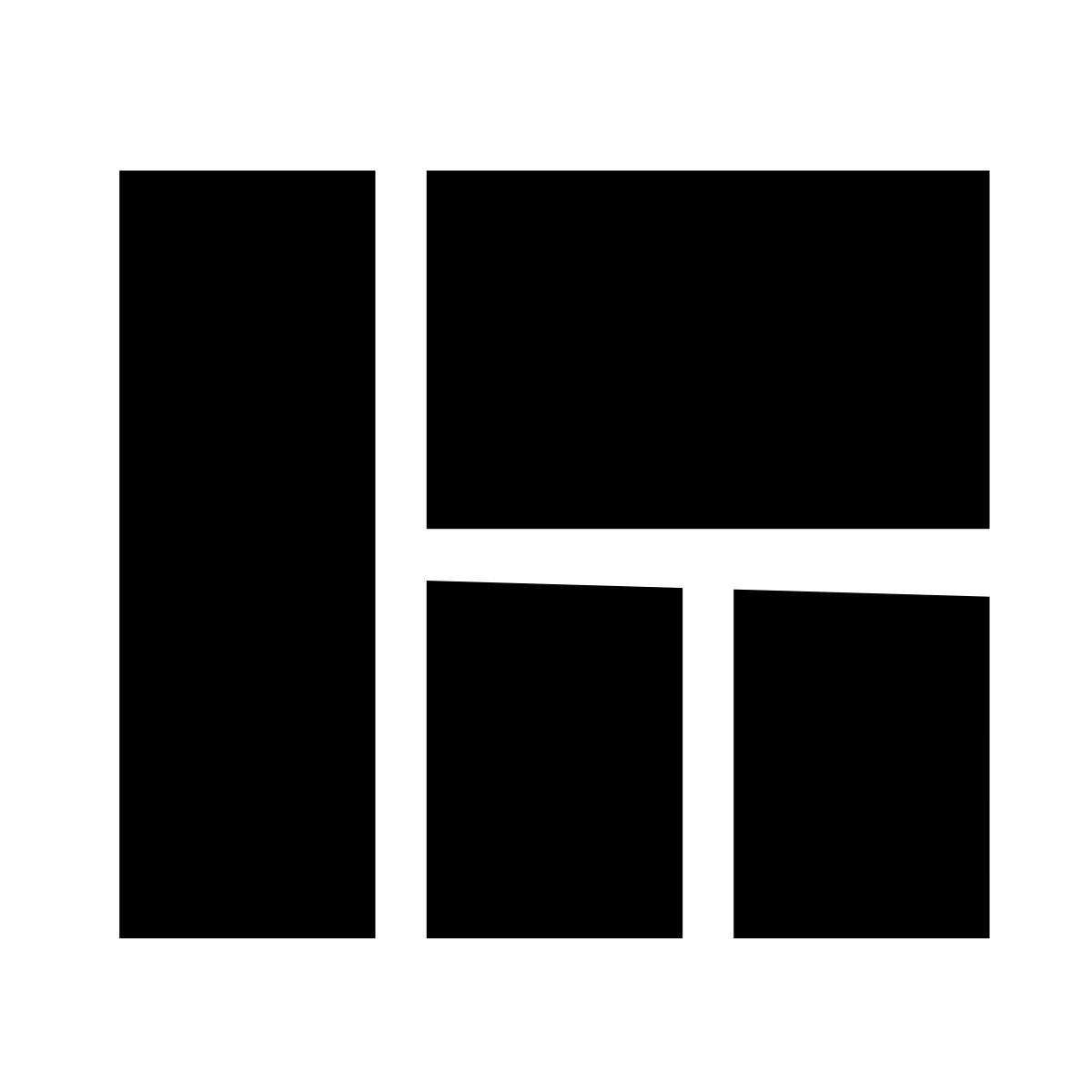 glyph neue style view quilt icon