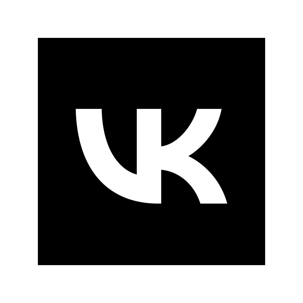 glyph neue style vkontakte icon