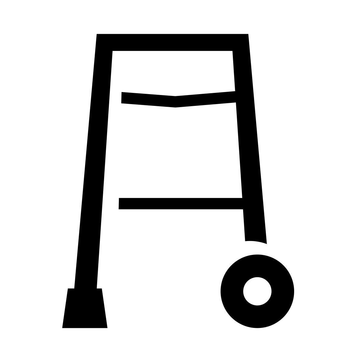 glyph neue style andador icon