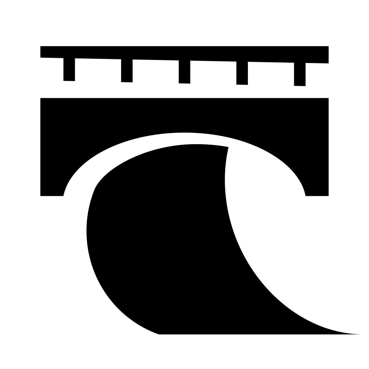 glyph neue style 다리 산책 icon