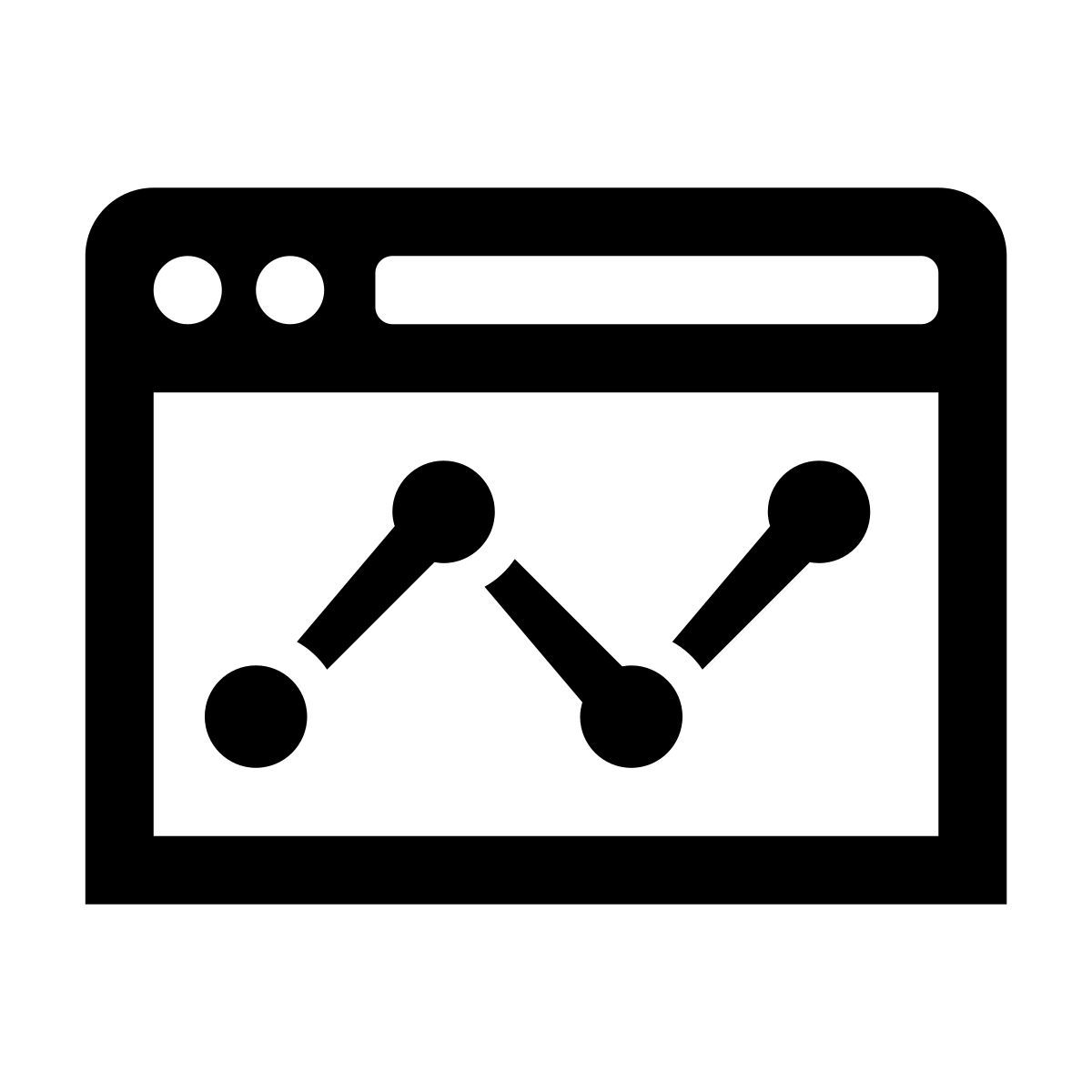 glyph neue style 网络分析师 icon