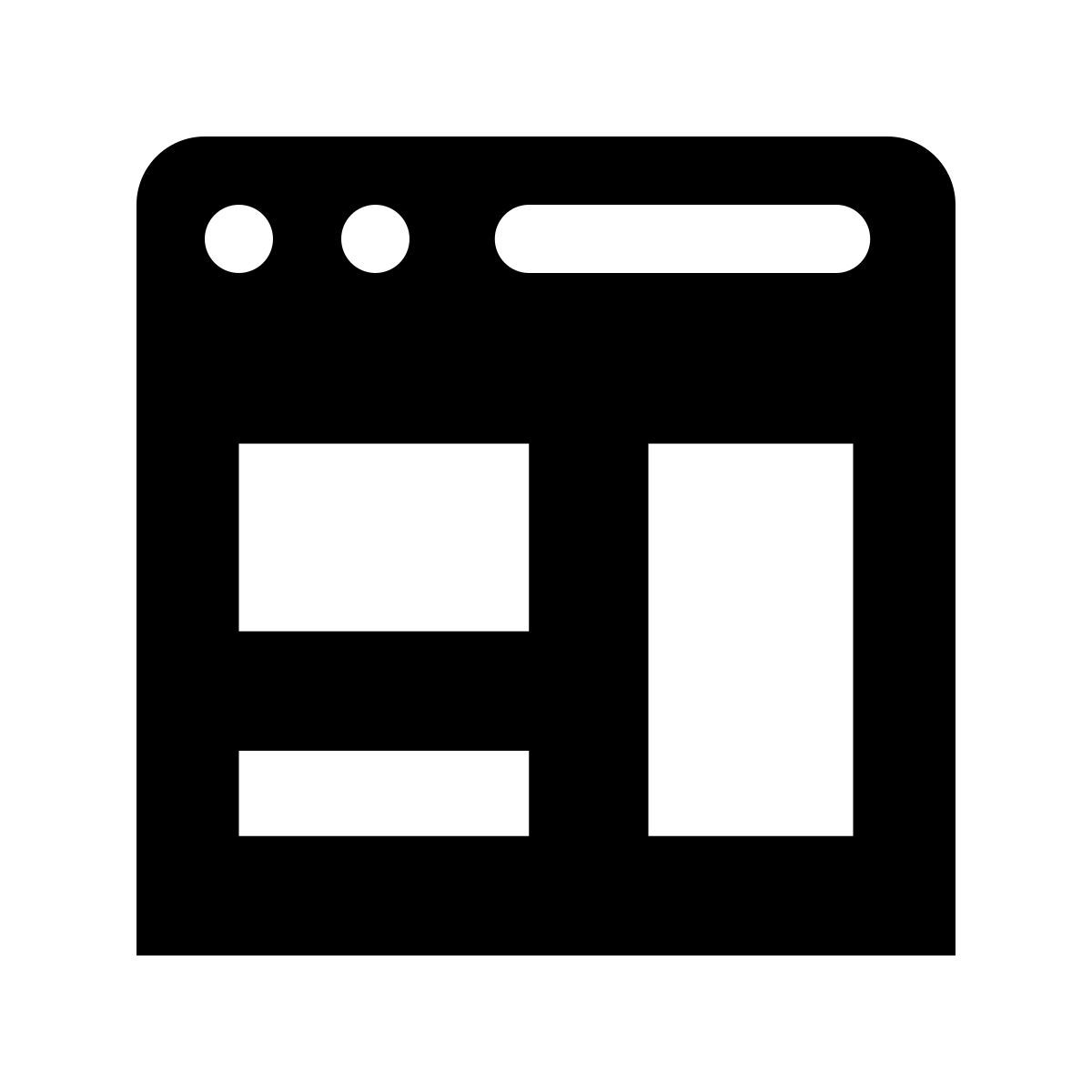 glyph neue style web icon