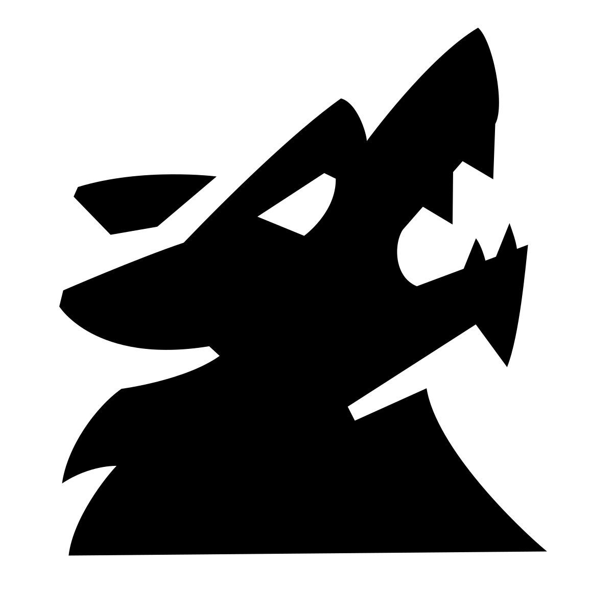 glyph neue style werewolf icon