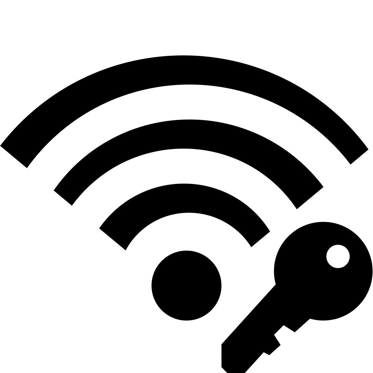 glyph neue style wi fi 비밀번호 icon