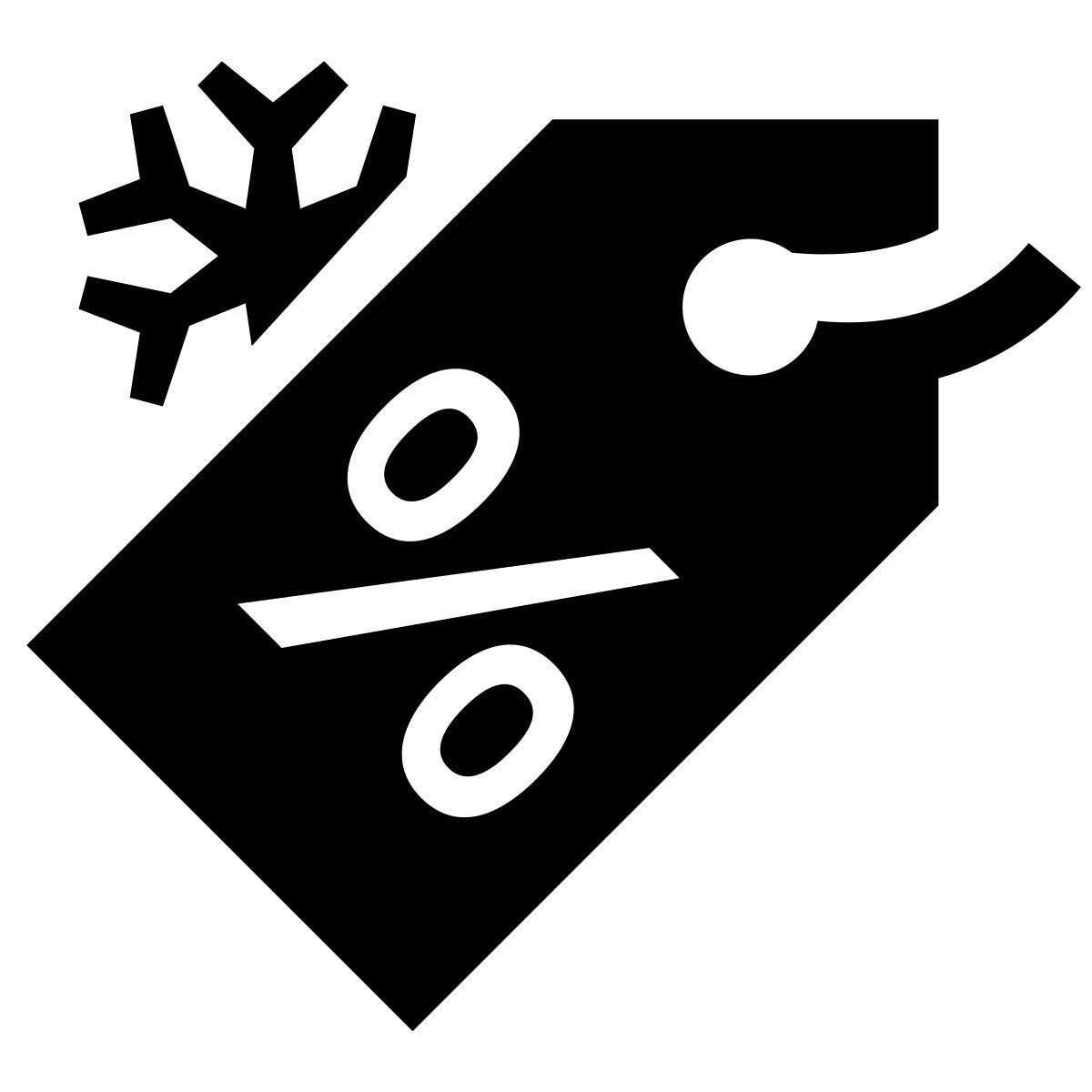 glyph neue style saldi invernali icon