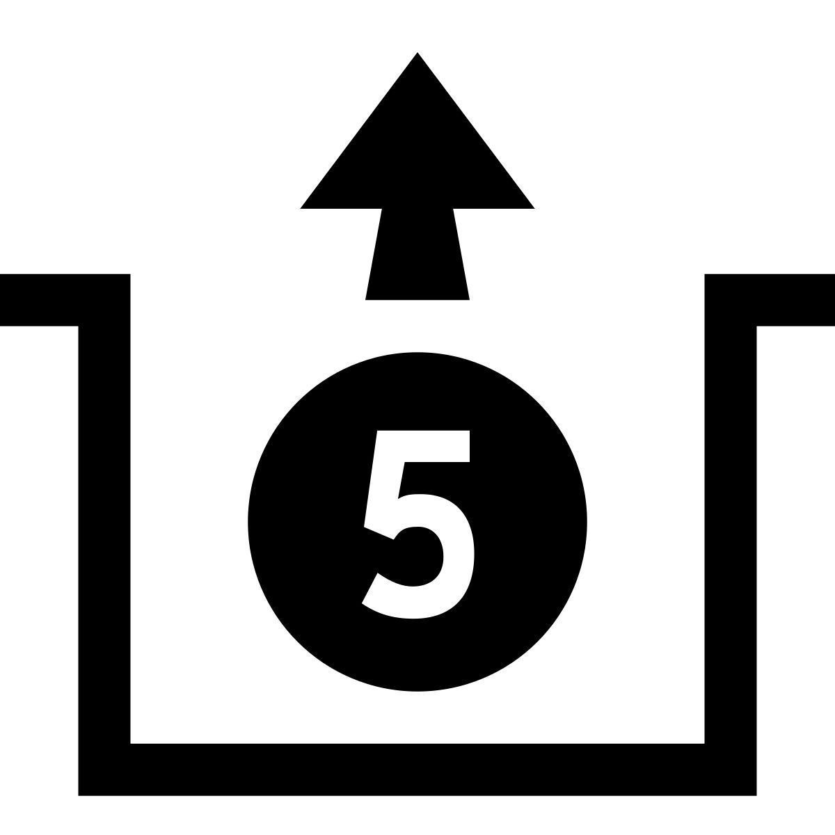 glyph neue style retrait icon