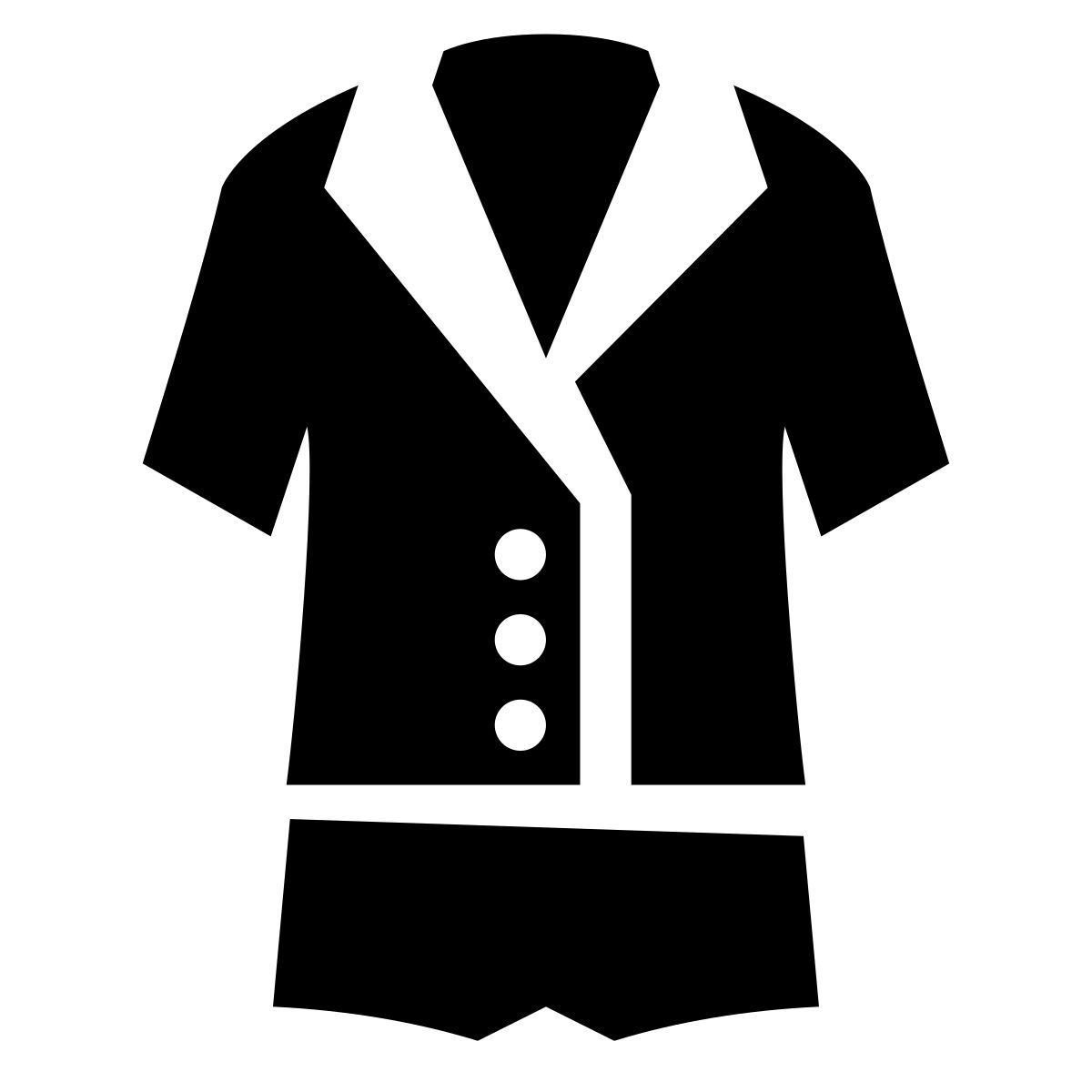 glyph neue style 女性のパジャマ icon