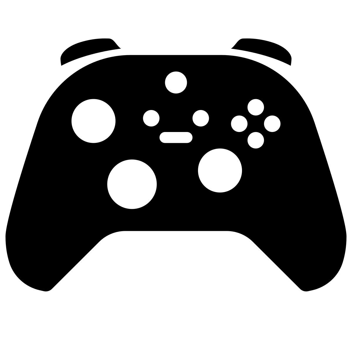 glyph neue style manette xbox icon