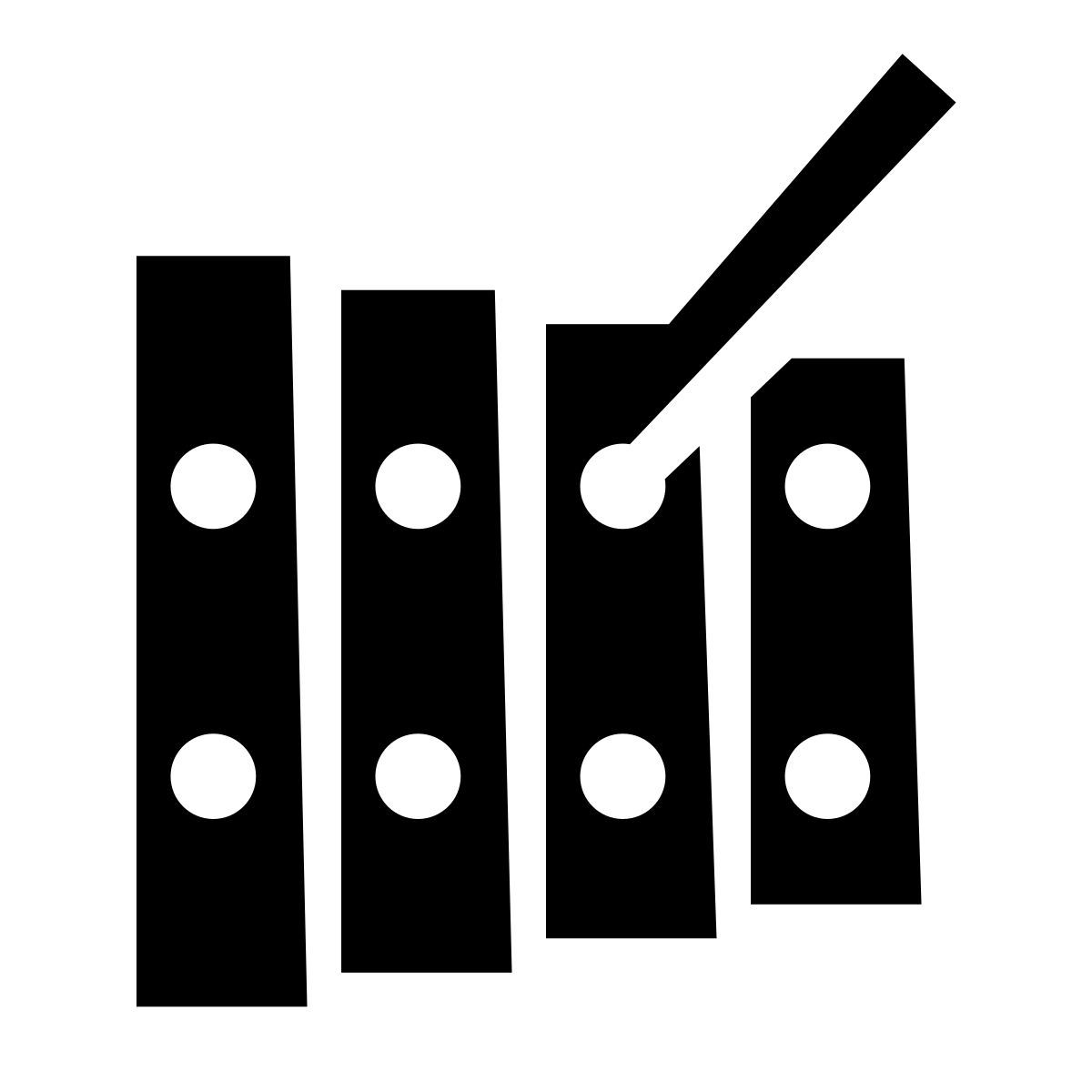 glyph neue style 木琴 icon