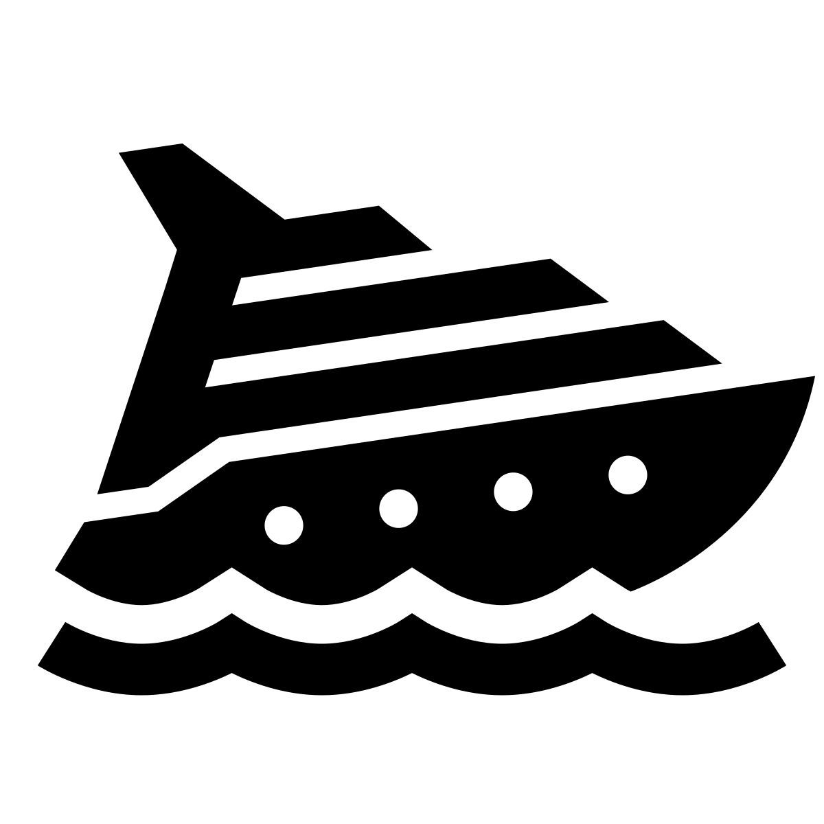 glyph neue style crucero icon
