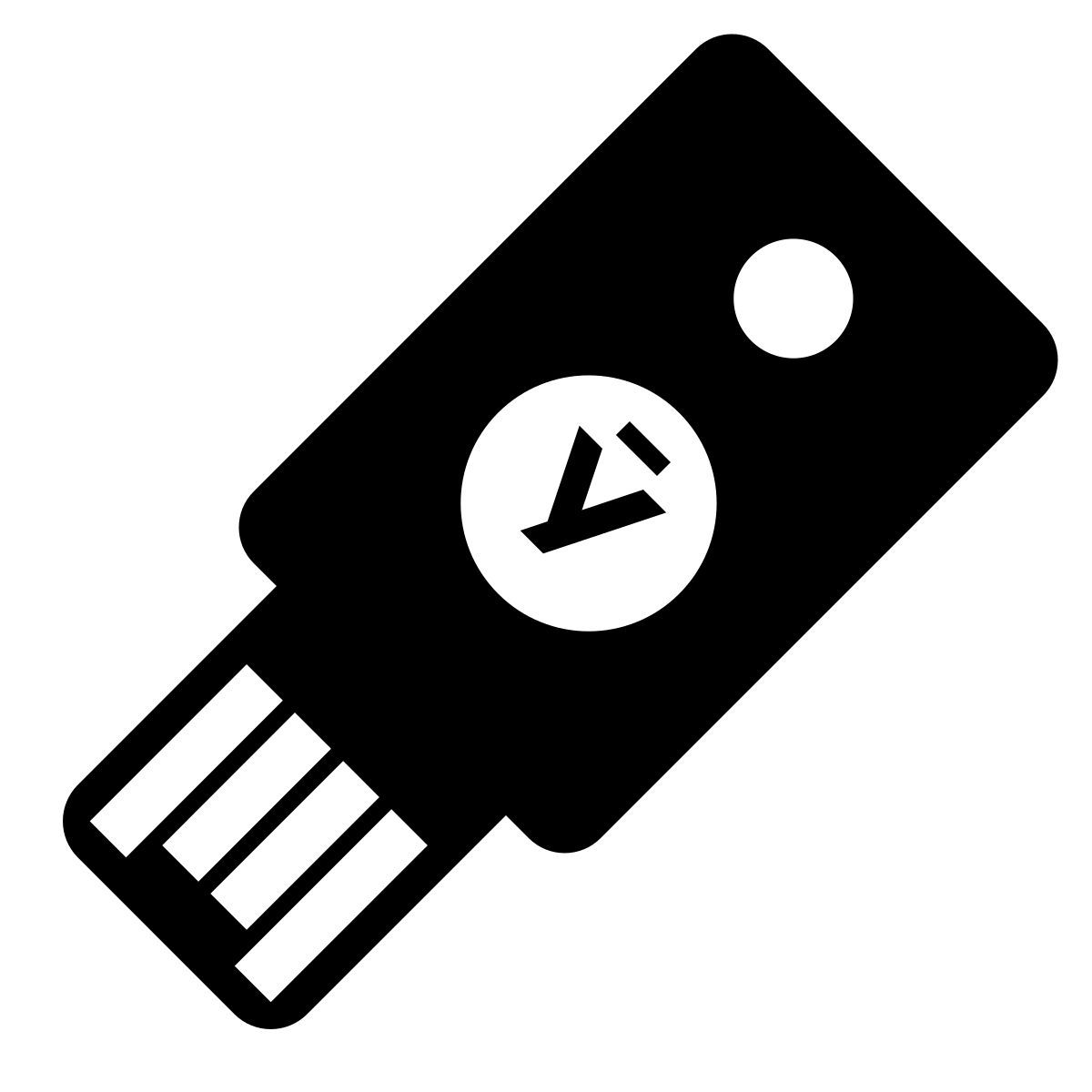 glyph neue style yubikey icon