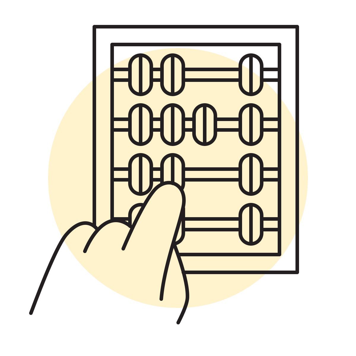 handsy style boulier icon