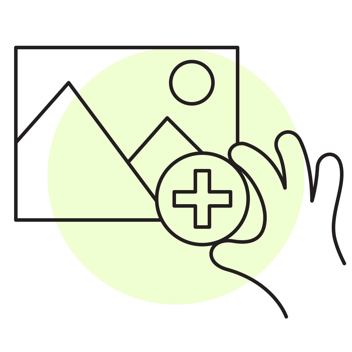 handsy style ajouter une image icon