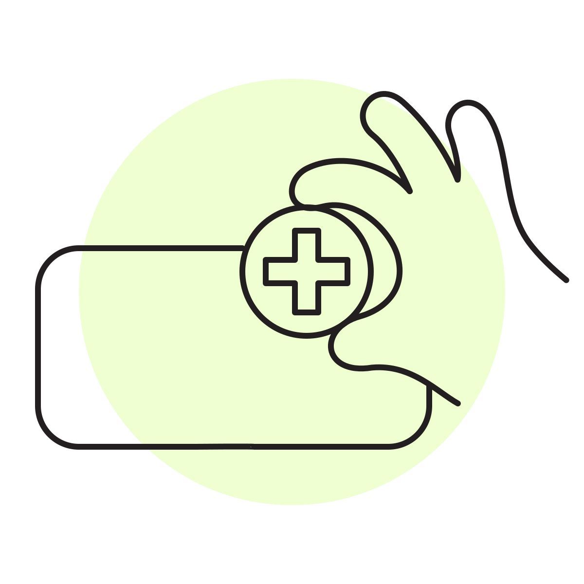 handsy style aggiungi riga icon