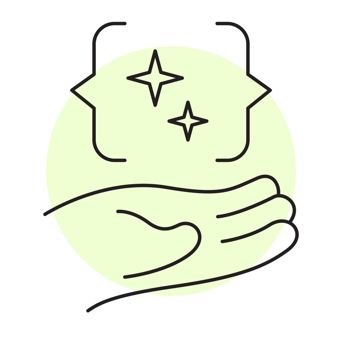 handsy style código gerado por ia icon