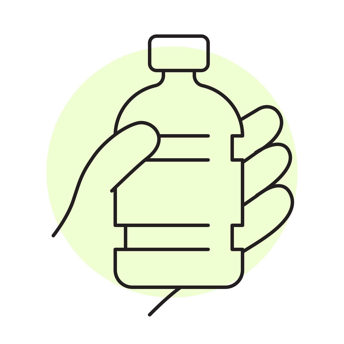 handsy style 瓶子 icon