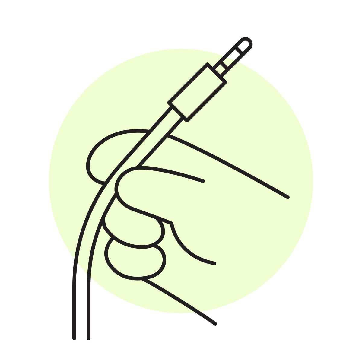 handsy style 音频电缆 icon