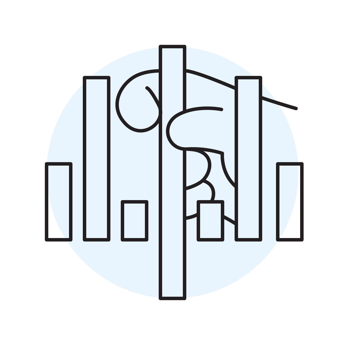handsy style audio skimming icon