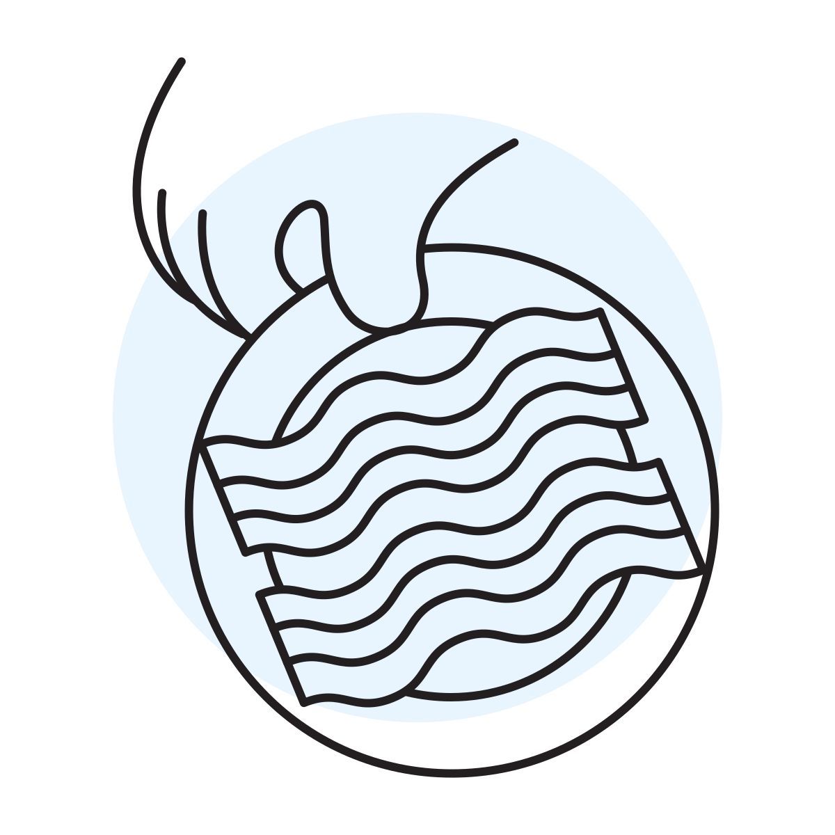 handsy style bacon icon