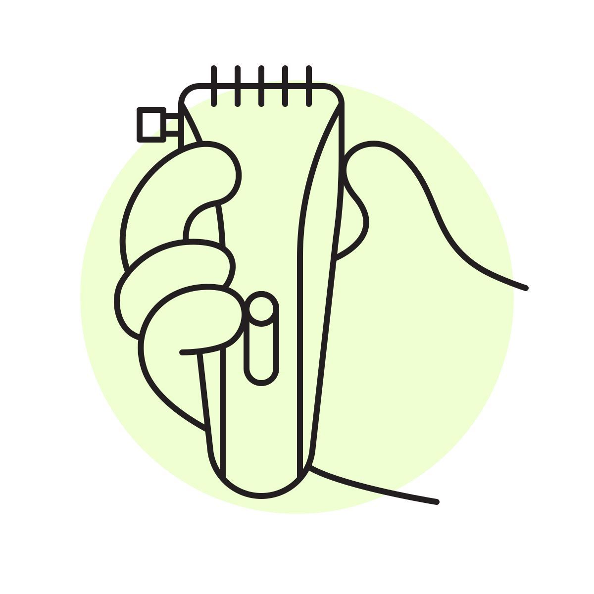 handsy style afeitado icon