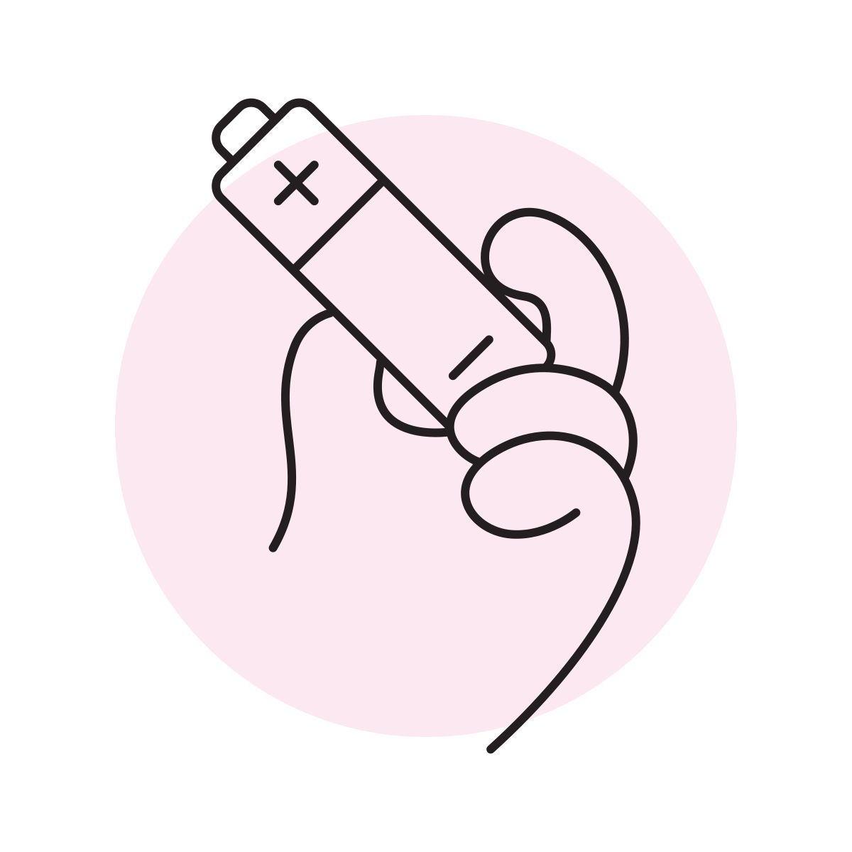 handsy style battery icon