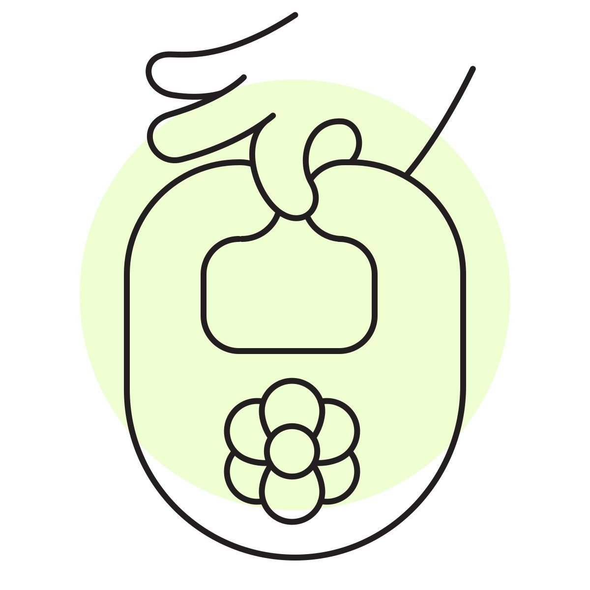 handsy style нагрудник icon