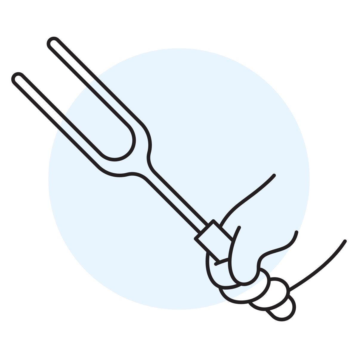 handsy style большая вилка icon
